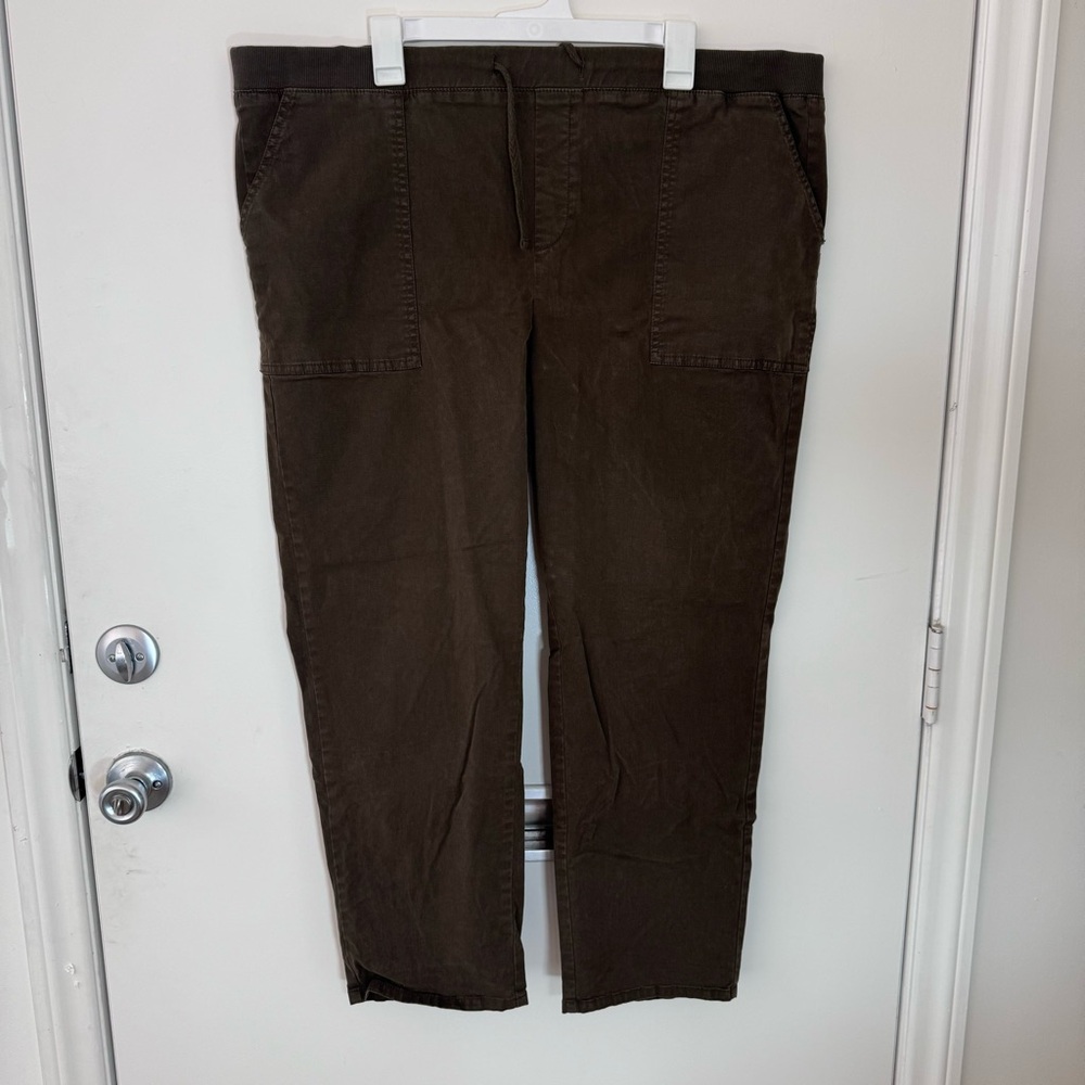 Lou & Grey by Loft Brown Cargo pants Size Large